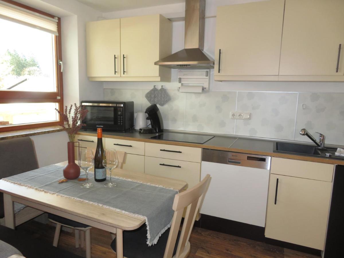 Haus Sternblick Lägenhet Bischofswiesen Exteriör bild