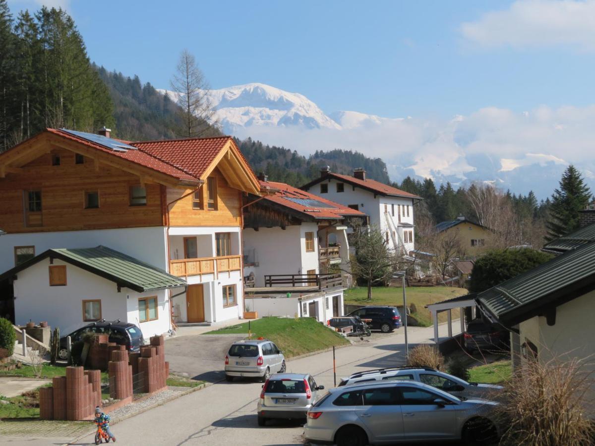 Haus Sternblick Lägenhet Bischofswiesen Exteriör bild