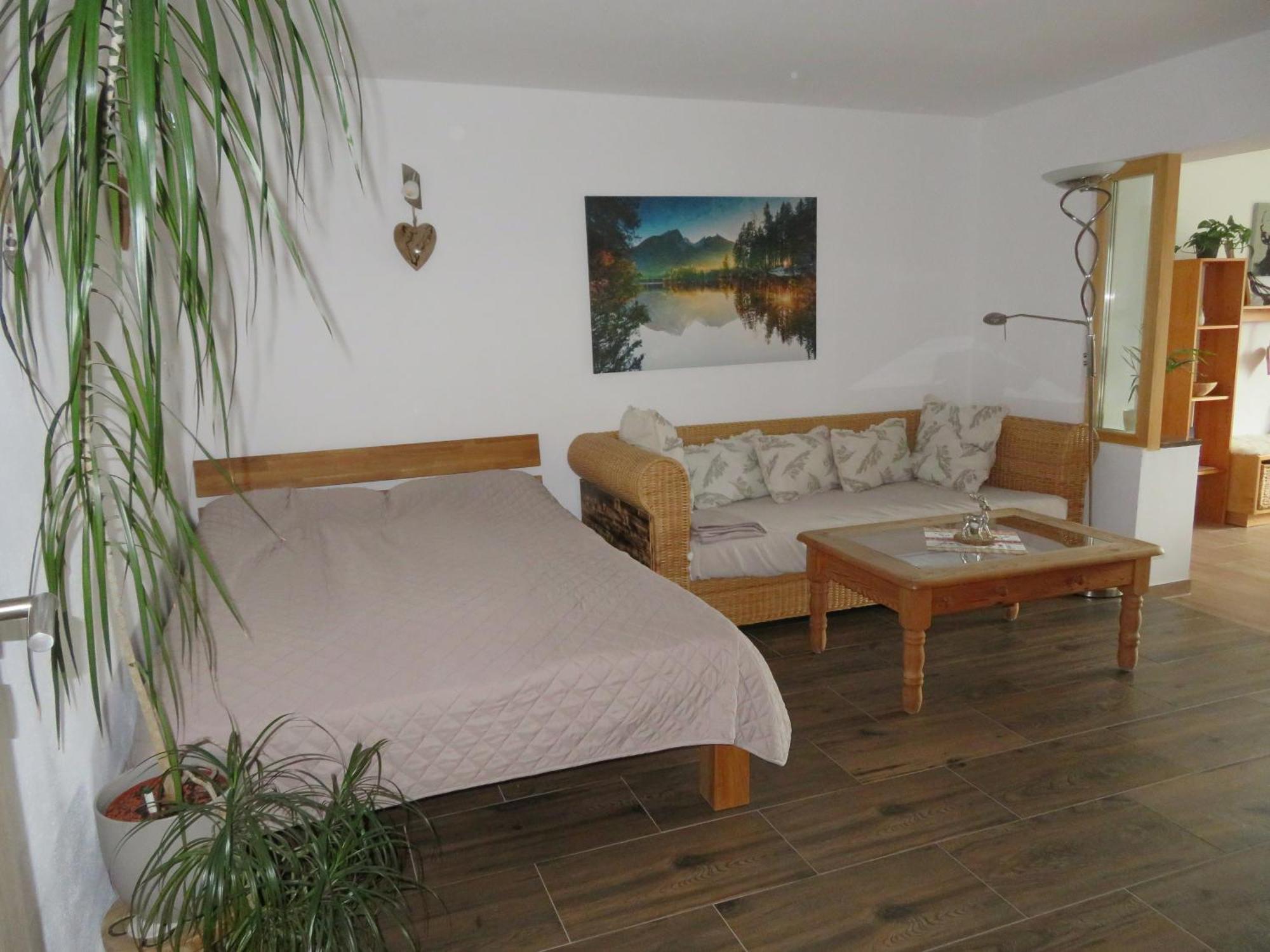 Haus Sternblick Lägenhet Bischofswiesen Exteriör bild